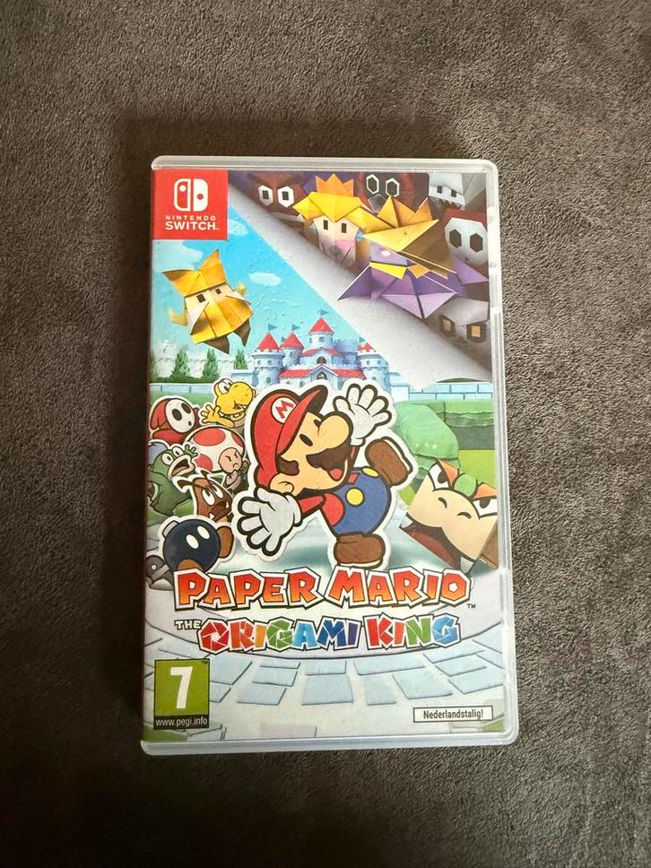 Paper Mario: The Origami King - Nintendo Switch, Spelcomputers en Games, Games | Nintendo Switch, Zo goed als nieuw, Role Playing Game (Rpg)