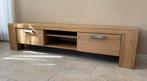 Gestoomd eiken tv kast, Ophalen of Verzenden, Zo goed als nieuw, 25 tot 50 cm, Minder dan 100 cm