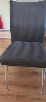 Eetkamerstoelen, Ophalen, Grijs, Stof