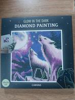 Diamond painting wolven, Nieuw, Ophalen of Verzenden