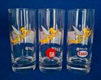 Set van 3 Tinkerbell Glazen - Esso & GB, Ophalen of Verzenden, Gebruikt, Frisdrankglas