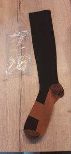 6 Paar Compressie Sokken, Kleding | Heren, Ophalen of Verzenden, Nieuw, Maat 43 t/m 46, Zwart