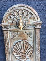 Tuin fontein, gietijzer, grijs-groen, Tuin en Terras, Waterpartijen en Fonteinen, Ophalen of Verzenden, Gietijzer, Fontein