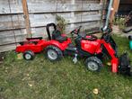 Speelgoed Tractor met Aanhanger en Voorlader, Kinderen en Baby's, Speelgoed | Buiten | Voertuigen en Loopfietsen, Ophalen, Gebruikt