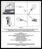 Dennis Gadgets : Loeplamp met ledverlichting & tafelklem, Ophalen of Verzenden, Nieuw, Loeplamp