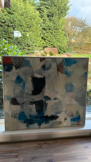 Abstract Schilderij van Pieter Anton van Leeuwen beschikbaar voor biedingen