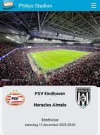 Psv - Heracles wedstrijd tickets, Twee personen