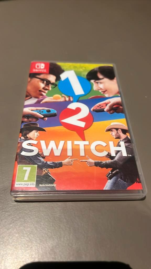 1-2-Switch, Spelcomputers en Games, Games | Nintendo Switch, Zo goed als nieuw, Overige genres, 1 speler, Vanaf 12 jaar, Ophalen of Verzenden