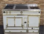 Luxe Fornuis La Cornue Chateau 120cm crème met messing, Witgoed en Apparatuur, Fornuizen, Niet ingevuld, 60 cm of meer, Niet ingevuld