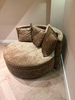 Loveseat  ronde bank, Huis en Inrichting, Fauteuils, Gebruikt, 125 tot 150 cm, 125 cm of meer, Ophalen of Verzenden