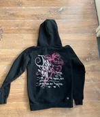 JORCOSTOM Hoodie Zwart XS Slim Fit, Zwart, Ophalen of Verzenden, Zo goed als nieuw, Maat 34 (XS) of kleiner