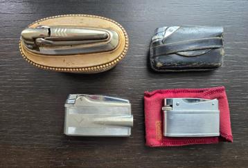 4 vintage aanstekers van Ronson beschikbaar voor biedingen