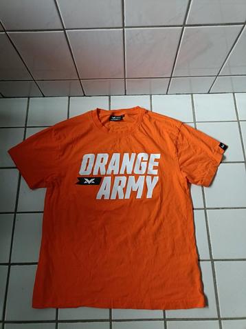 (M) Fanatics Max Verstappen 2021 Oranje Army Katoen Shirt  beschikbaar voor biedingen