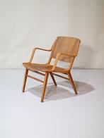 AX stoel Peter Hvidt & Orla Mølgaard Fritz Hansen Deens, Ophalen, Minder dan 75 cm, Zo goed als nieuw, Midcentury