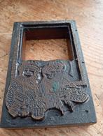 Vintage Druk blok Drukpers Stempel Matho Venetië 1925+, Antiek en Kunst, Curiosa en Brocante, Ophalen of Verzenden