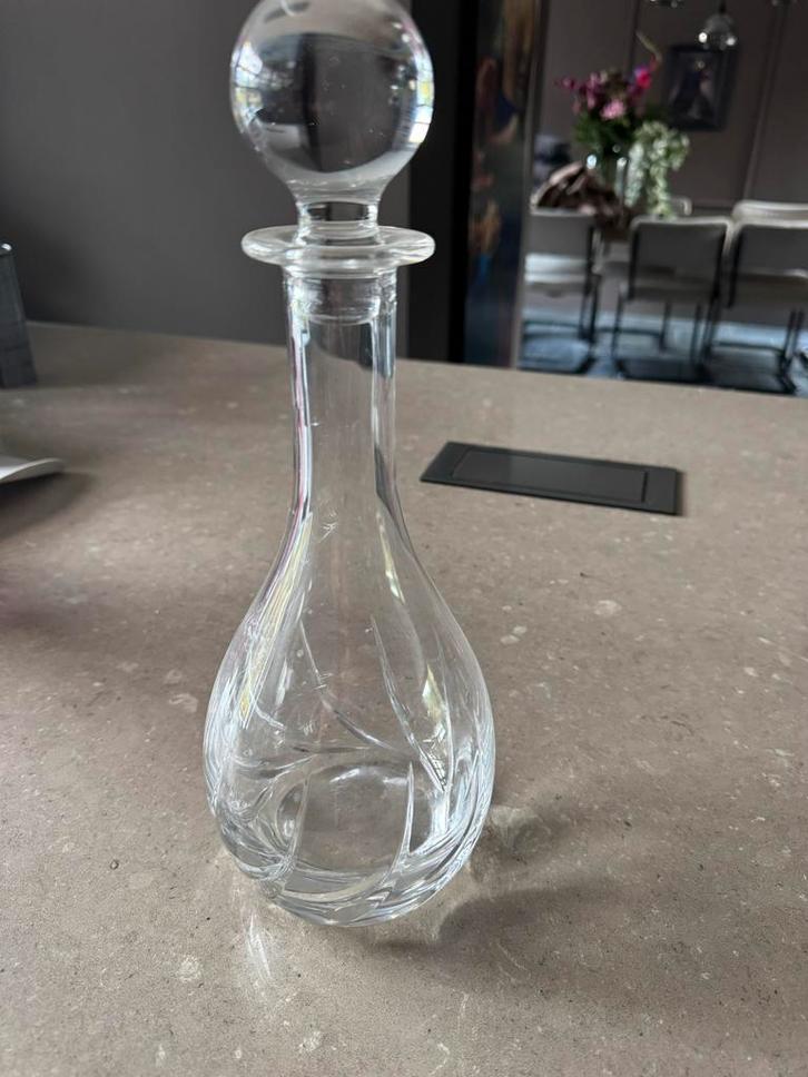 Kristallen Wijnkaraf - Albert Heijn Vintage, Antiek en Kunst, Antiek | Glas en Kristal, Ophalen of Verzenden