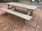 TUINDECO robuuste picknicktafels/ 220 x 164 / 2 stuks, Tuin en Terras, Picknicktafels, Ophalen, Zo goed als nieuw, Rechthoekig