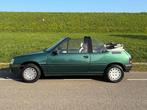 Peugeot 205 1.4 Roland Garros Cabriolet | Org NL (bj 1993), Auto's, Oldtimers, 1360 cc, Cabriolet, Leder en Stof, Bedrijf