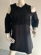 River island jurkje met franjes maat m, Kleding | Dames, Jurken, Maat 38/40 (M), Ophalen of Verzenden, Zo goed als nieuw, Boven de knie