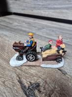 Kerstdorp tractor item kersthuisjes, Ophalen of Verzenden, Zo goed als nieuw