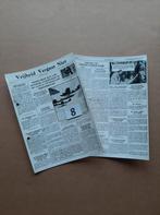 VRIJHEID VERGAAT NIET.     DE VLIEGENDE HOLLANDER   PAMFLET, Ophalen of Verzenden, Landmacht, Nederland, Foto of Poster