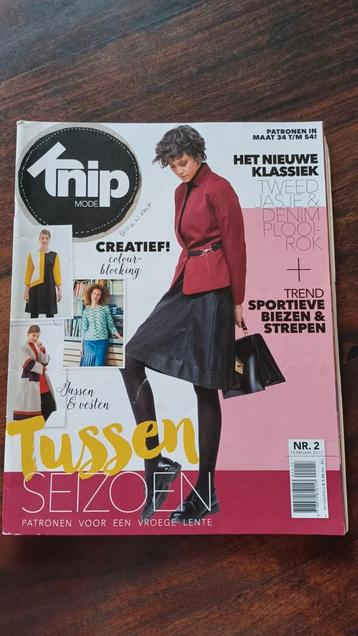 Knipmode,  naaipatronen voor het tussenseizoen, beschikbaar voor biedingen