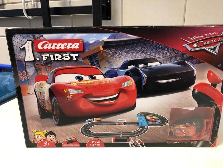 Carrera Go racebaanset Disney Cars 2,9 m vanaf 3 jaar, Kinderen en Baby's, Speelgoed | Racebanen, Nieuw, Racebaan, Elektrisch