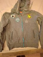 grijs vest met kap Love Therapy maat 134, Meisje, Trui of Vest, Ophalen of Verzenden, Zo goed als nieuw