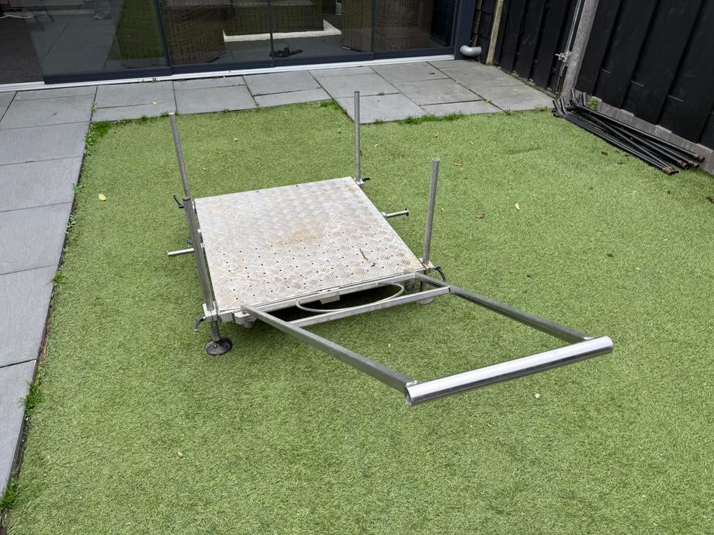 Vlonder/plateau 25 mm TEAB, Watersport en Boten, Hengelsport | Witvissen, Ophalen, Zo goed als nieuw, Overige typen