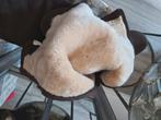 EMU Naturally Australian suede leren lammy laarzen 39, Kleding | Dames, Schoenen, Hoge laarzen, Bruin, Verzenden, Zo goed als nieuw