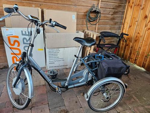 Huka city driewieler e-bike, Fietsen en Brommers, Fietsen | Driewielfietsen, Zo goed als nieuw, Ophalen