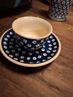 Pools Aardewerk Kop en Schotel, Huis en Inrichting, Keuken | Servies, Ophalen, Zo goed als nieuw, Overige stijlen, Kop(pen) en/of Schotel(s)