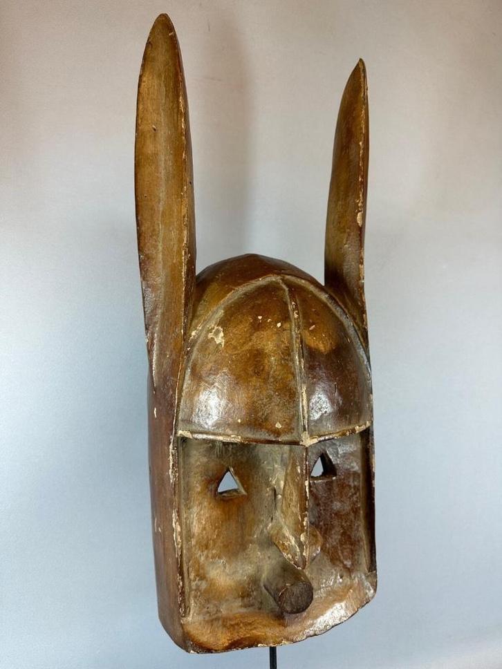 221059 Oud Afrikaans Dogon Masker uit Mali., Antiek en Kunst, Kunst | Niet-Westerse kunst, Ophalen of Verzenden