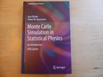 Monte Carlo Simulation in Statistical Physics, Binder, Boeken, Studieboeken en Cursussen, Beta, Binder & Heermann, Ophalen of Verzenden