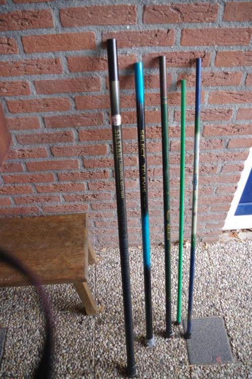 insteek hengels, Watersport en Boten, Hengelsport | Witvissen, Gebruikt, Vaste hengel, Ophalen