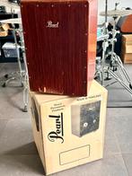 Pearl Boom Box Cajon - Diepe Bass & Crispy Snare!, Ophalen of Verzenden, Zo goed als nieuw, Trommel