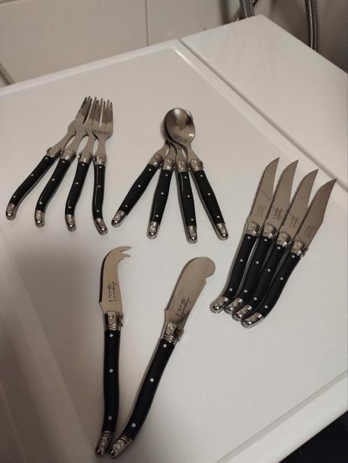 Kleine bestek set originele Laguiole Style de Vie, Huis en Inrichting, Keuken | Bestek, Rvs of Chroom, Ophalen of Verzenden