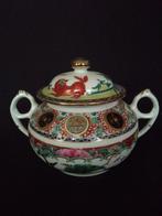 oude Chinese SUIKERPOT met Deksel – Hong Kong jaren ‘60, Ophalen of Verzenden