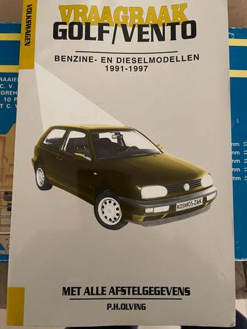Vraagbaak Volkswagen Golf/Vento 1991-1997 beschikbaar voor biedingen