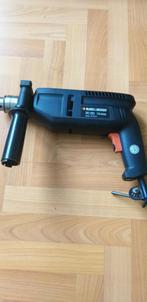 BLACK & DECKER KLOPBOORMACHINE, Doe-het-zelf en Verbouw, Gereedschap | Boormachines, Ophalen of Verzenden, Zo goed als nieuw