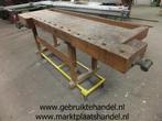 Nostalgische werkbank badmeubel wastafelkast (a43)1, Huis en Inrichting, Ophalen, Gebruikt, 150 tot 200 cm, Minder dan 100 cm