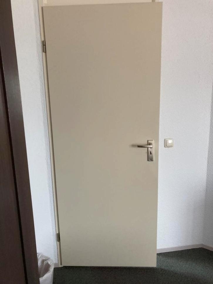 Binnendeuren, Doe-het-zelf en Verbouw, Deuren en Horren, Gebruikt, Binnendeur, 200 tot 215 cm, Minder dan 80 cm, Kunststof, Ophalen