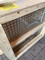 Custom Wooden Large Dog Crate, Ophalen, Zo goed als nieuw