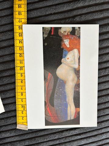 A.109. Kunstkaart Gustav Klimt beschikbaar voor biedingen
