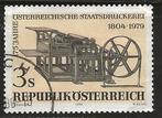Oostenrijk 52, drukpers, Verzenden, Gestempeld
