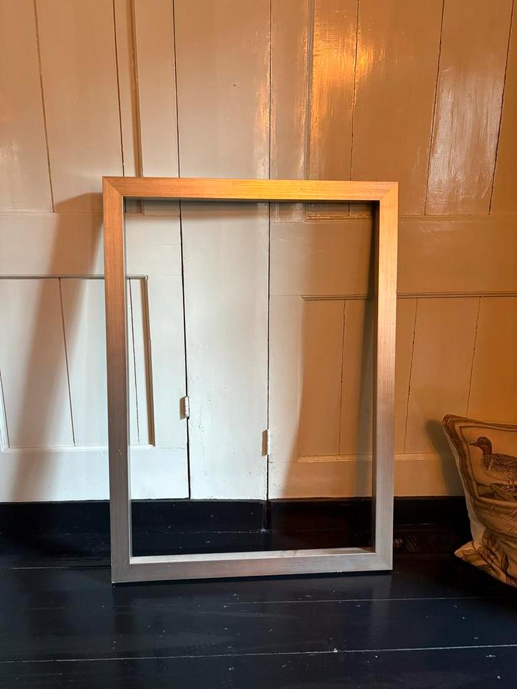 Houten fotolijst, Huis en Inrichting, Woonaccessoires | Lijsten, Gebruikt, 75 cm of meer, 75 tot 100 cm, Hout, Ophalen of Verzenden