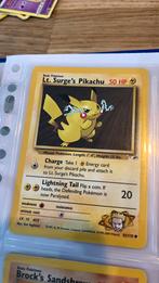 Pokemon Lt. surge’s Pikachu 81/132 1995, Ophalen of Verzenden, Zo goed als nieuw