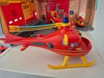 Brandweerman sam helikopter met licht, Kinderen en Baby's, Ophalen of Verzenden, Zo goed als nieuw