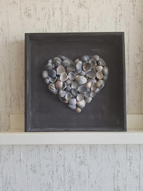 Te koop: kunst met schelpen: schelpenschilderij, Hobby en Vrije tijd, Knutselen, Nieuw, Materiaal, Ophalen of Verzenden