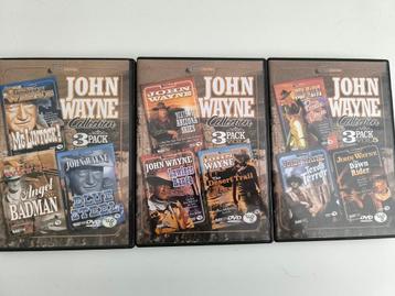 John Wayne Collection - 3 DVD Packs - Westerns beschikbaar voor biedingen